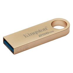 Kingston 256GB DataTraveler SE9 G3 Memory Pen, USB 3.2 Gen1 Type-A, Metal Gold Casing