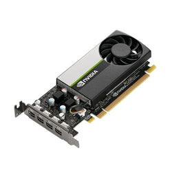 PNY T1000 Professional Graphics Card, 4GB DDR6, 896 Cores, 4 miniDP 1.4, Low Profile (Bracket Included), OEM (Brown Box)