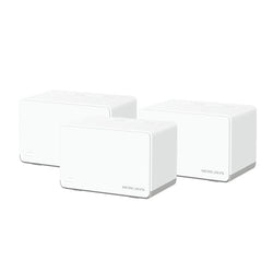 Mercusys (HALO H70X 3-Pack) AX1800 Dual Band Whole Home Mesh Wi-Fi 6 System, 3 LAN per Unit, OFDMA & MU-MIMO