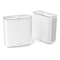 Asus (ZenWiFi XD6S) AX5400 Dual-Band Wi-Fi 6 Routers, 2 Pack, 1x GB LAN, GB WAN, AiMesh Tech, Tri-Core Processor, White