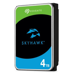 Seagate 3.5", 4TB, SATA3, SkyHawk Surveillance Hard Drive, 256MB Cache, 16 Drive Bays Supported, 24/7, CMR, OEM