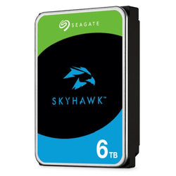 Seagate 3.5", 6TB, SATA3, SkyHawk Surveillance Hard Drive, 256MB Cache, 16 Drive Bays Supported, 24/7, CMR, OEM