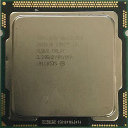 Processador Intel i3-550 3.2ghz LGA1156 iMac A1311 2009/2010 CPU SLBUD soquete H
