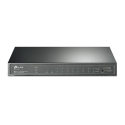 TP-LINK (TL-SG2210P V5) JetStream 10-Port Gigabit Smart Switch with 8-Port PoE+, 2 SFP Ports, Rackmount/Desktop