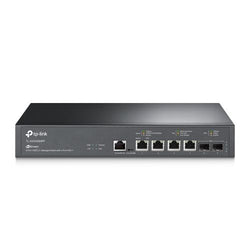 TP-LINK (TL-SX3206HPP) JetStream 6-Port 10GE L2+ Managed Switch with 4-Port PoE++, Rackmountable