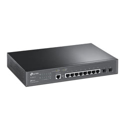 TP-LINK (TL-SG3210) 8-Port JetStream Gigabit L2+ Managed Switch with 2 SFP Slots, Rackmountable