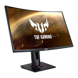 Asus 27" TUF Curved Gaming Monitor (VG27VQ), 1920 x 1080, 1ms, DVI, HDMI, DP, 165Hz, Freesync Premium, VESA