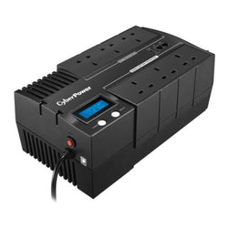 CyberPower BRICs 700VA Line Interactive UPS, 420W, LCD Display, 6x UK Plug, AVR Energy Saving, Wall Mountable