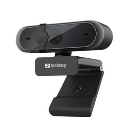 Sandberg USB FHD Webcam Pro, 5MP, Omni-directional Mics, HD Video Calling, Autofocus & Light Correction, 80å¡ Viewing Angle, 5 Year Warranty