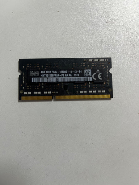 Hynix 4GB RAM Apple Memory DDR3L PC3L-12800S HMT451S6BFR8A-PB 1600mhz iMac A1418 A1419 Module