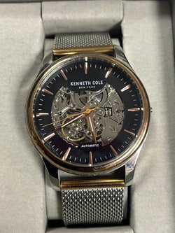 River Island Reloj de plata para hombre pulsera con caja