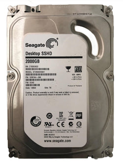 Disco rígido híbrido de estado sólido interno Seagate ST2000DX001 2 TB SATA 3,5" SSHD