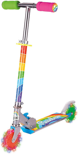 Ozbozz Rainbow Scooter with Flashing Wheels SV20891