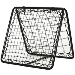 Adjustable Angle Rebounder Nets Ball Training Double Sided Football Rebound Wall for Multi Sports Cricket Tennis Softball