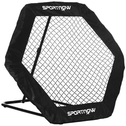 Foldable Rebound Net Football Shooting Skill Adjustable Angle Ball Training Wall Volleys, Throwing & Catching Multi Sports Equipment