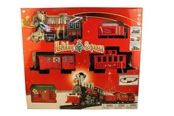 Kids Holiday Express Train Set Toy Game Polar Engine & Music for Children