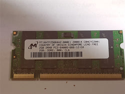 Certificado por Apple 2GB DDR2 PC2-6400S 800mHz MT16HTF25664HZ-800E1 iMac MB413G/A