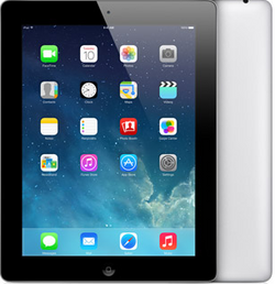 Tablet portátil Apple iPad 4ª geração 16 GB (A1458)