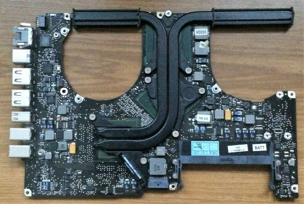 Apple MacBook Pro 15" A1286 2.66ghz 9400 GPU 820-2532-A Logic Board 2008 Faulty Spares Repair