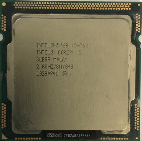 Soquete do processador Intel Core i5-750 2,66 gHz SLBLC LGA1156 iMac 27 "A1312 2011 CPU