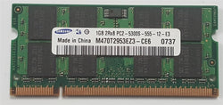 Samsung 1GB PC2-5300S Mac Memoria DDR2 667mHz M470T2953EZ3-CE6 iMac Sodimm