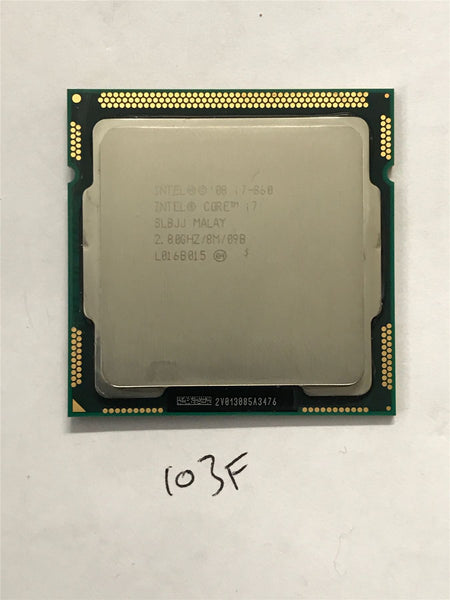 Processador Intel Core i7-860 2.8GHz CPU SLBJJ Soquete LGA1156 iMac 2009 27" Quad-Core