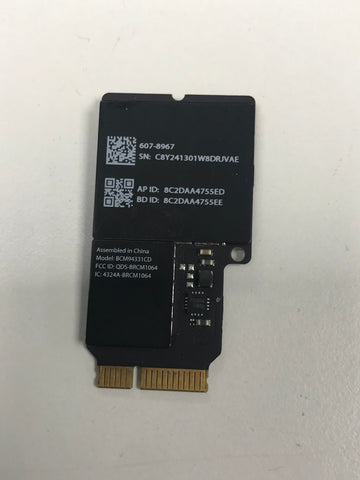 Adaptador de placa Bluetooth sem fio iMac A1418 21,5"/27" A1419 Airport Wifi 607-8967 (2012-2015)
