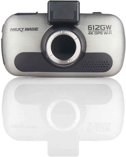 Nextbase 612GW Full 1440p HD In-Car Dash Cam Câmera frontal WiFi/GPS/Alexa Black 