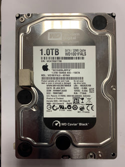 Western Digital Disco duro interno SATA de 3,5" de 1 TB Certificado por Apple 655-1567A 1000 GB WD Negro para iMac WD1001FALS-40Y6A0 (Reacondicionado) HHNNHTJAAB