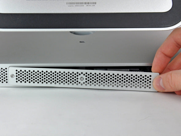 Apple Mac A1312 27" iMac Cubierta de memoria de aluminio Carcasa inferior Panel de acceso a RAM 922
