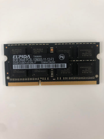Elpida 8GB (1x8gb) DDR3 1333mhz PC3-12800 EBJ81UG8EFU5-GNL-F Memória Apple Macbook/iMac genuíno