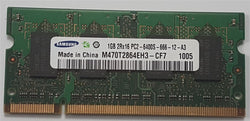 Samsung 1GB PC2-6400S Memoria Mac DDR2 800mHz M470T2864EH3-CF7 Macbook/iMac Sodim