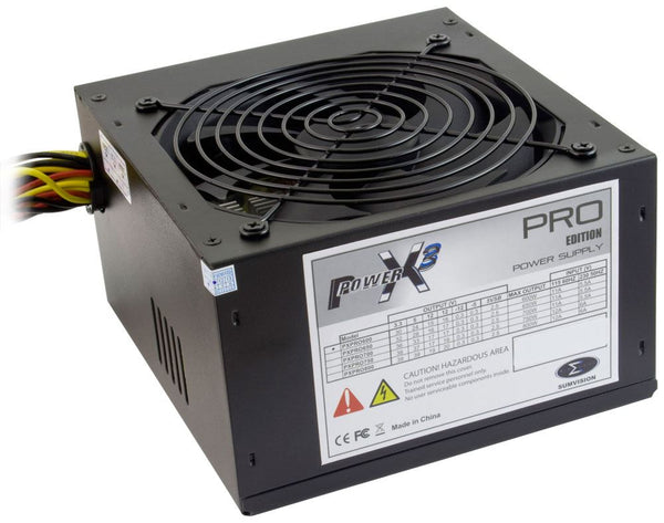 Fonte de alimentação Power X3 de 600 watts