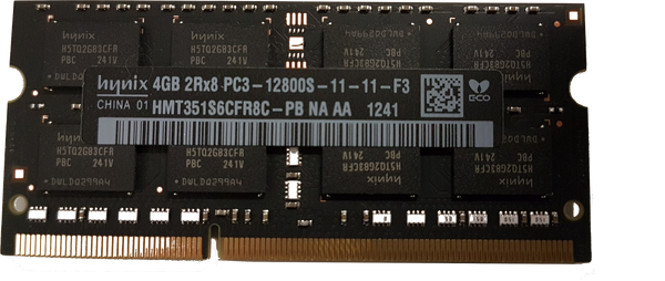 Hynix 4GB Apple Memória DDR3 PC3-12800S HMT351S6CFR8C-PB Módulo RAM iMac/Macbook 2012-2015 (A1418/A1419)