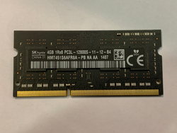Módulo de memória Hynix 4GB RAM DDR3L PC3L-12800S HMT451S6AFR8A-PB 1600mhz iMac A1418/A1419 APPLE