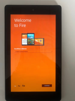 Tablet Amazon Fire 7 SR043KL 7ª geração em preto 16 GB