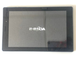E-Boda izzycomm Z80 Tablet preto com tela de 8"
