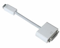 Dealm4kers Adaptador para Apple iMac MacBook Mini-DVI a VGA Salida de pantalla de monitor de pantalla blanca
