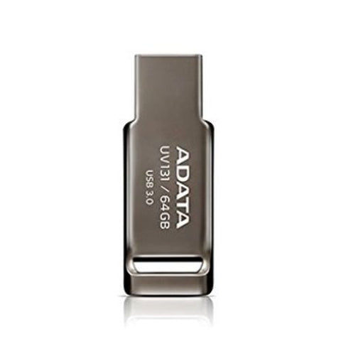ADATA 64GB USB 3.0 Flash Memory Stick USB Pen Drive sin tapa cromo gris UV131