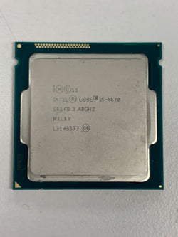 Processador Apple Intel i5-4670 3,4 GHz Quad-Core Skt H3 FCLGA1150 iMac A1419 final de 2013 CPU SR14D