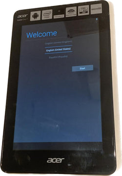 Acer Iconia (One 7) B1-730HD 16GB 1GB RAM Android Tablet Computador 7" Polegadas