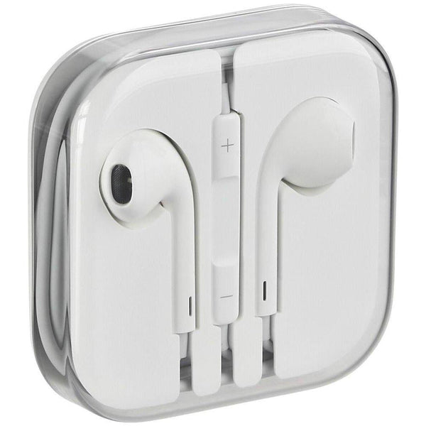 Para apple iphone ipad portátil dab mp3 fones de ouvido com fio 3.5mm jack fone de ouvido branco no caso