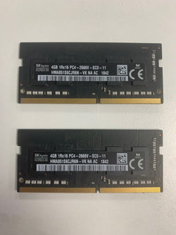 Kit de memória RAM para laptop Apple 8 GB (2x4 GB) iMac meados de 2017 HYNIX PC4-2666V RAM HMA851S6CJR6N-VK Kit de memória para laptop